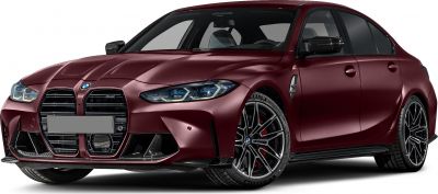 Aggressive front kidney grille and sporty multi-spoke wheels