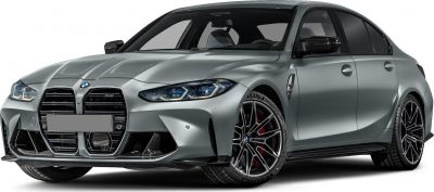 Aggressive front grille and sleek LED headlights on a sporty sedan