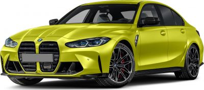 Front fascia with large grille and sporty alloy wheels