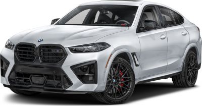 2024 BMW X6 M (F96 LCI, facelift 2023) 3/4 front-left view