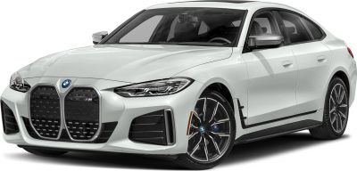 2025 BMW i4 (G26 LCI, facelift 2024) 3/4 front-left view