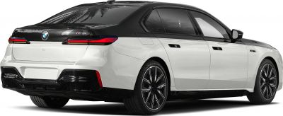 Rear side view with two-tone paint and LED tail lights