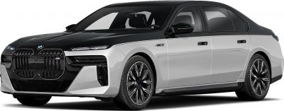 Distinctive large front grille paired with modern multi-spoke alloy wheels.
