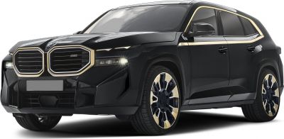 BMW SUV with distinctive front grille and modern wheel design