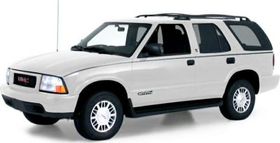 White long wheelbase SUV with four doors and roof rack
