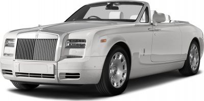 Luxury convertible with vertical grille and elegant alloy wheels