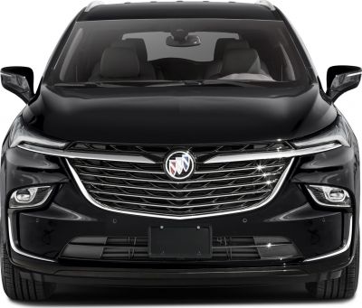 Front view showing grille and LED headlights