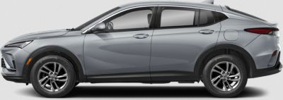 Smooth aerodynamic side profile of a modern SUV crossover