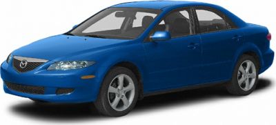 Blue compact sedan with sleek front side profile and alloy wheels.