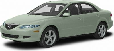 Front three-quarter view of a mid-size sedan with alloy wheels and sleek headlights