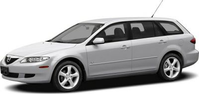 Silver station wagon with alloy wheels and side profile view