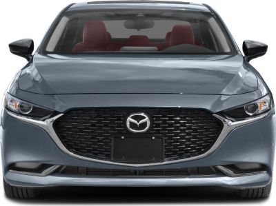 Front view with bold grille and sleek headlights