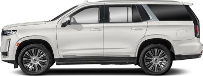 Side profile of a luxury full-size SUV with multi-spoke alloy wheels