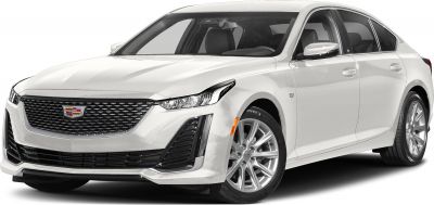 Front grille and side profile of a modern luxury sedan