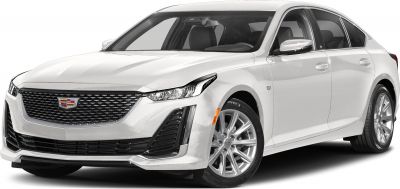 Front grille with LED headlights and daytime running lights