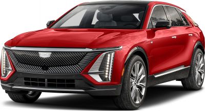 Bold front-end with distinctive LED headlights and patterned grille