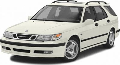 Classic 2001 wagon with roof rails and distinctive front grille