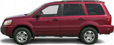 Side view of a spacious SUV with roof rails and alloy wheels