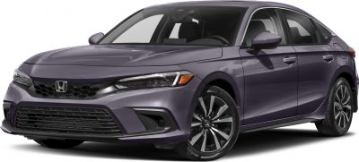 Front three-quarter view with modern headlights and honeycomb grille