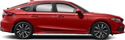 Side profile featuring sleek design and modern alloy wheels
