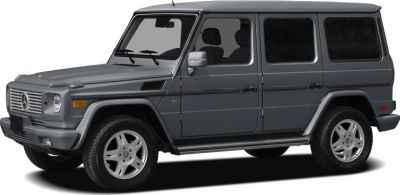Side view of a long-bodied SUV with boxy design and tinted windows
