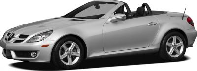 Silver convertible roadster with alloy wheels and aerodynamic design