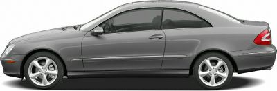 Side profile of coupe with alloy wheels
