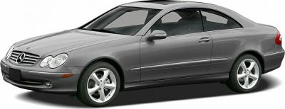 Sleek front-side view of luxury coupe with alloy wheels and smooth body lines