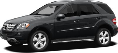 2009 Mercedes-Benz M-class (W164, facelift 2008) 3/4 front-left view