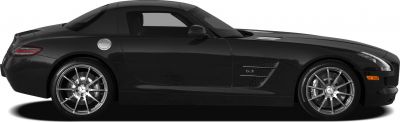 Side profile with AMG wheels and 6.3 V8 engine badge