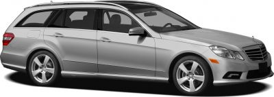 Silver premium wagon with alloy wheels and roof rails