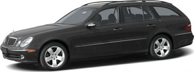 Black station wagon with alloy wheels and sleek side profile