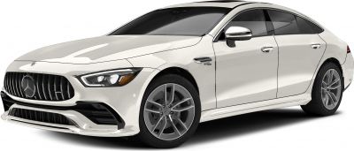 Front side view with grille, headlights, and alloy wheels