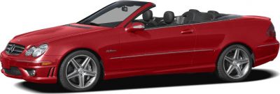 Red convertible with sporty alloy wheels and sleek body lines