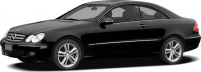 2005 Mercedes-Benz CLK (C209, facelift 2005) 3/4 front-left view