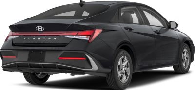 Rear design and tail lights of a sleek modern sedan.