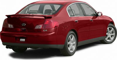 Rear view with spoiler, dual exhaust, and distinct taillights