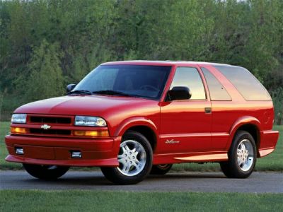 1999 Chevrolet Blazer II (4-door, facelift 1998) 3/4 front-left view