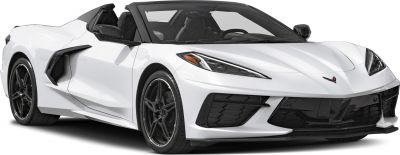 Sporty mid-engine convertible with distinctive side air intakes and sleek headlights