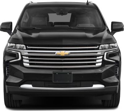 Front grille and headlights of a large SUV