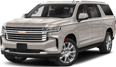 Modern SUV with LED headlights and chrome grille
