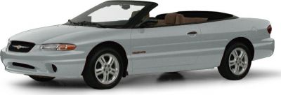Classic mid-90s convertible with retractable soft top and two-door coupe style