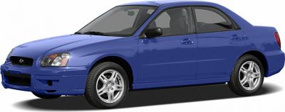 Blue 4-door sedan with alloy wheels and clear headlights