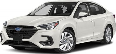 Front grille and headlight design of a modern sedan