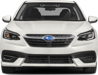 Front view with distinctive grille and sleek headlights