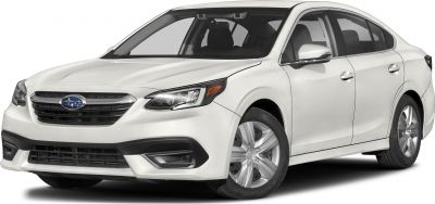 Front side profile with headlights and aerodynamic body lines