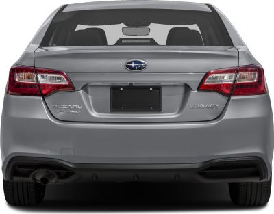 Rear view with LED taillights and dual exhaust
