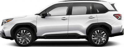 Side profile of a modern SUV with alloy wheels and sleek window design