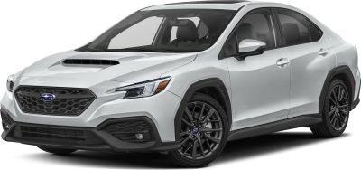 Hexagonal grille, hood scoop, side profile with black wheels