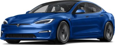 2021 Tesla Model S (facelift 2021) 3/4 front-left view